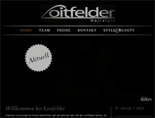 Tablet Screenshot of friseursalon-hoehenkirchen.de